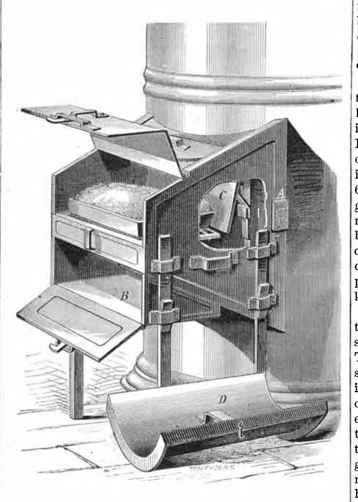 An illustration from Scientific American, Vol. 37, No. 14 (1877), 1877, leaf 4