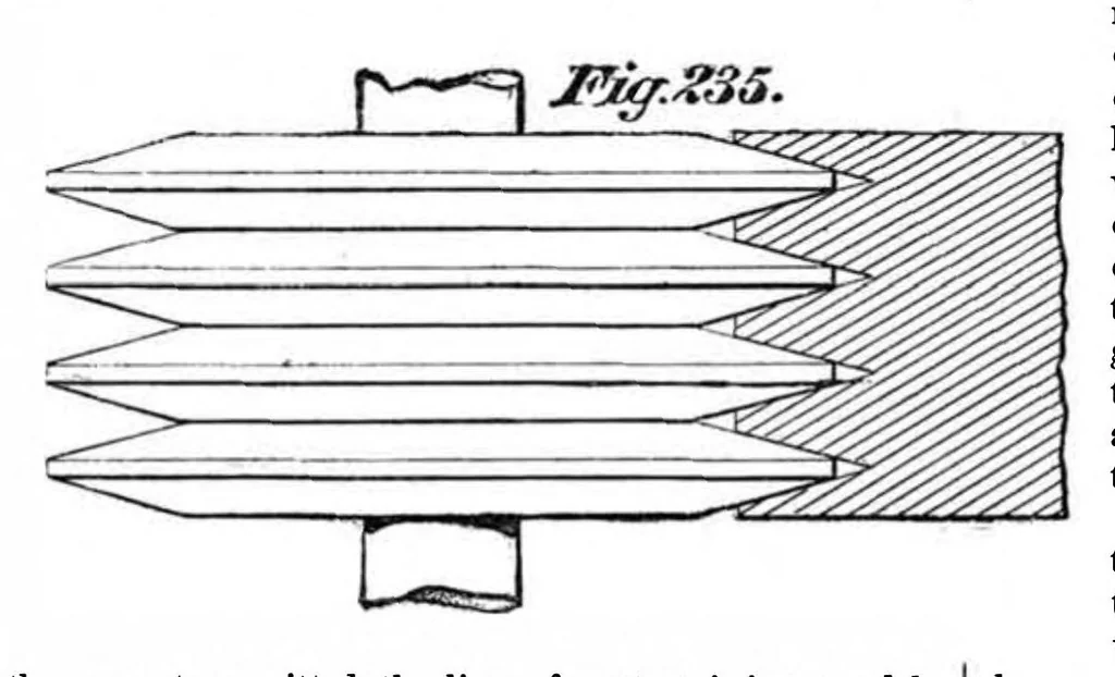An illustration from Scientific American, Vol. 37, No. 21 (1877), 1877, leaf 6