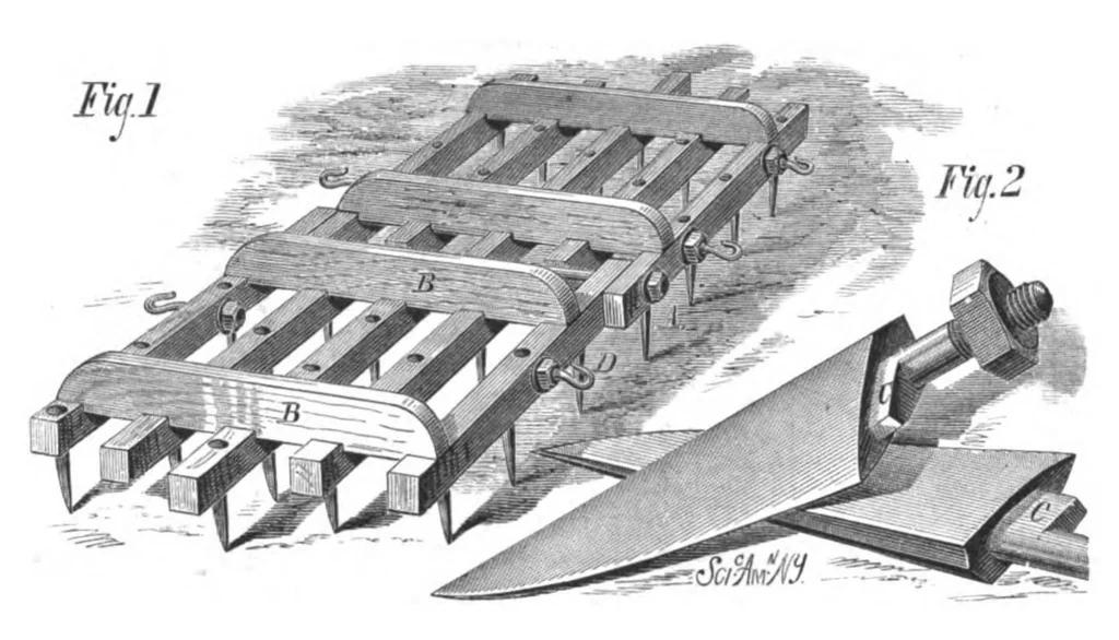 An illustration from Scientific American, Vol. 38, No. 13 (1878), 1878, leaf 6