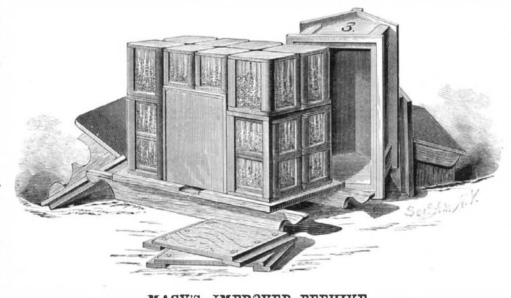 An illustration from Scientific American, Vol. 39, No. 2 (1878), 1878, leaf 7