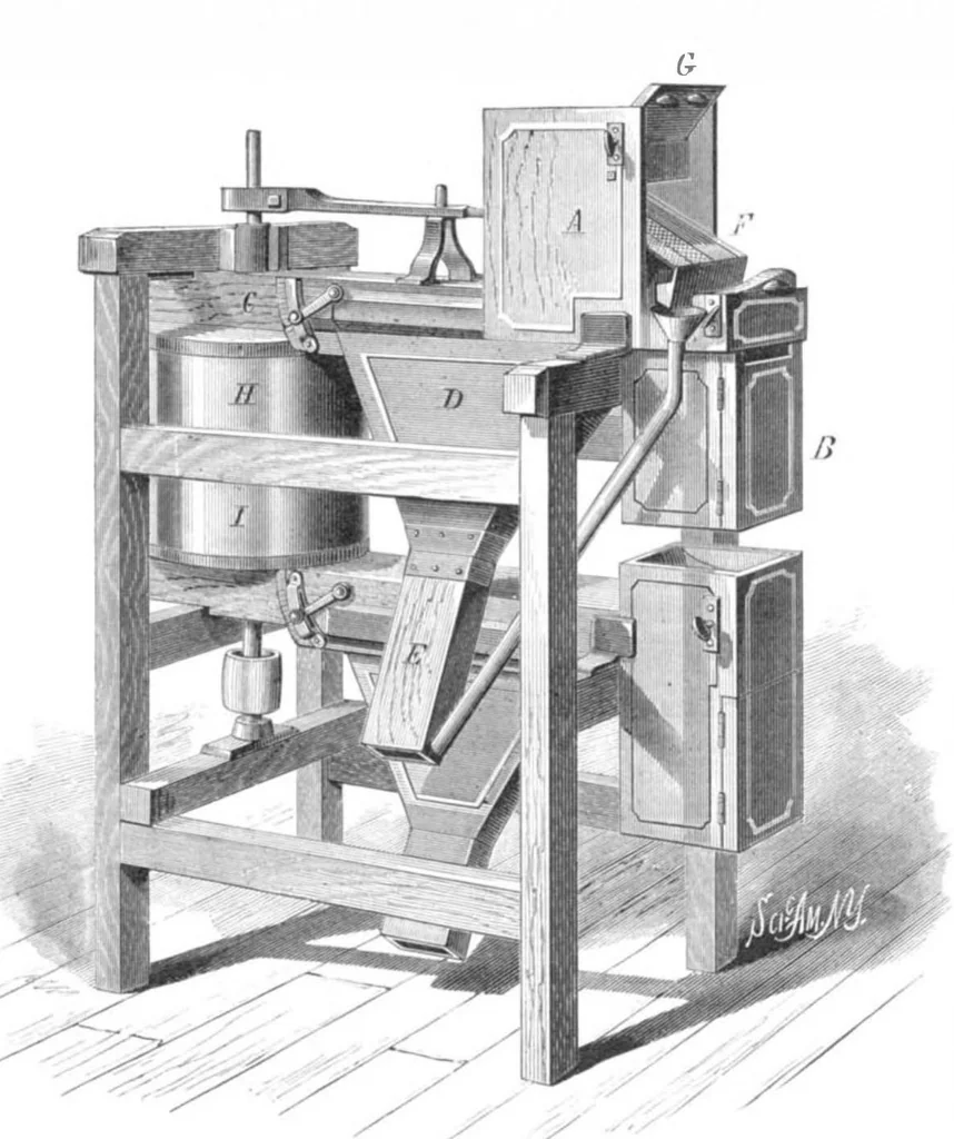 An illustration from Scientific American, Vol. 39, No. 11 (1878), 1878, leaf 7