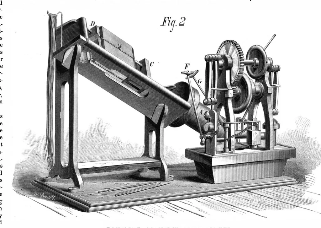 An illustration from Scientific American, Vol. 41, No. 6 (1879), 1879, leaf 3