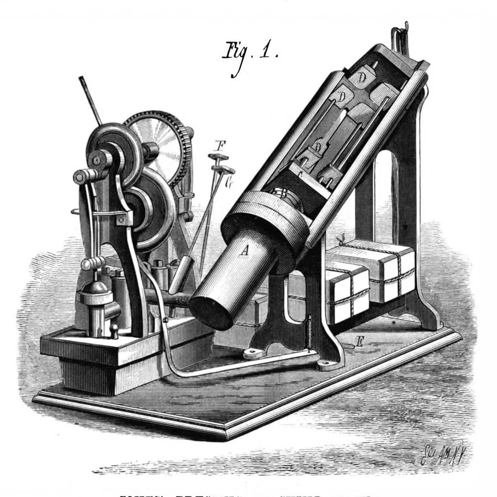 An illustration from Scientific American, Vol. 41, No. 6 (1879), 1879, leaf 3