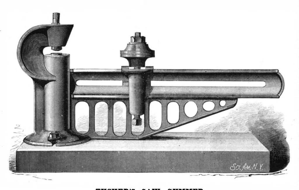 An illustration from Scientific American, Vol. 41, No. 6 (1879), 1879, leaf 7