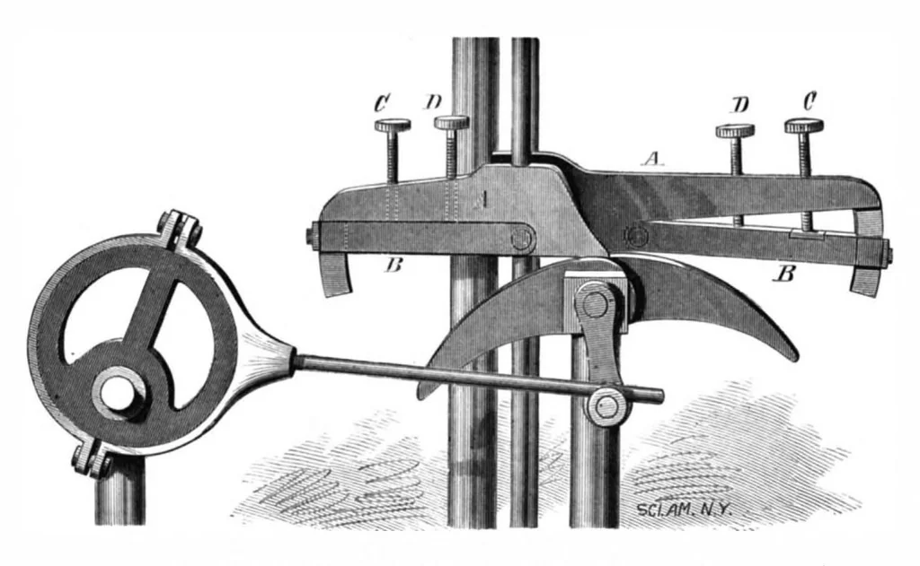 An illustration from Scientific American, Vol. 41, No. 7 (1879), 1879, leaf 7