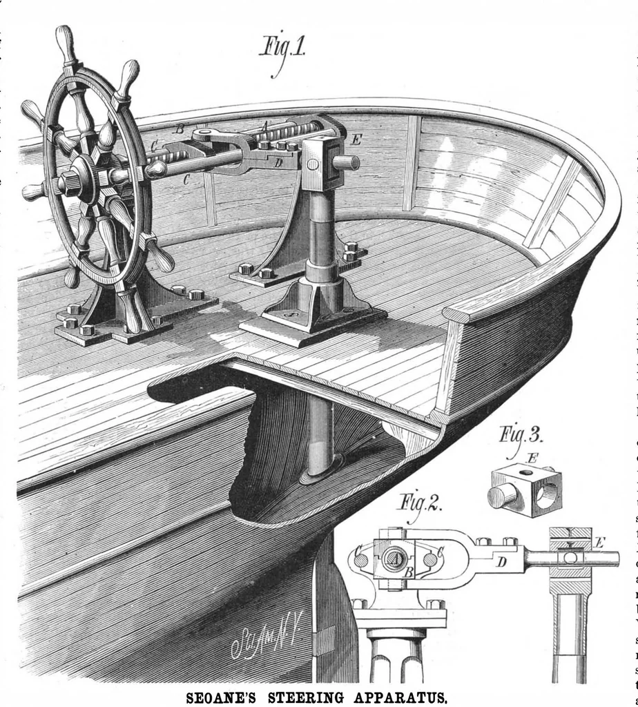 An illustration from Scientific American, Vol. 42, No. 8 (1880), 1880, leaf 7