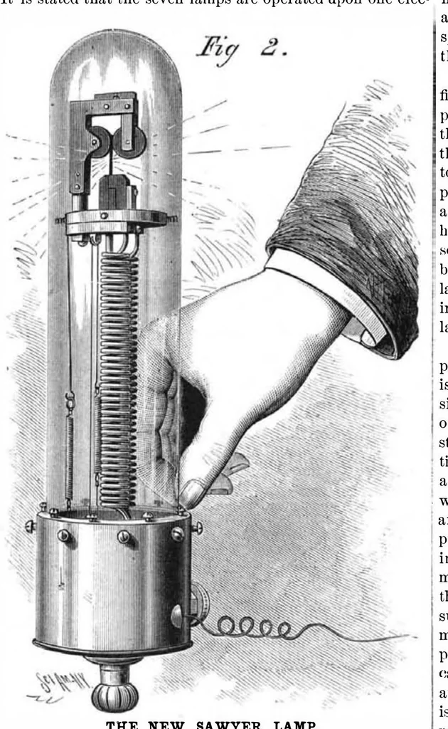 An illustration from Scientific American, Vol. 42, No. 15 (1880), 1880, leaf 7