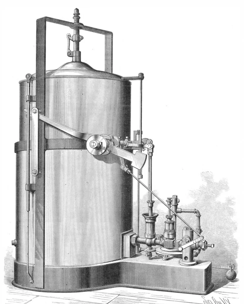 An illustration from Scientific American, Vol. 43, No. 1 (1880), 1880, leaf 1