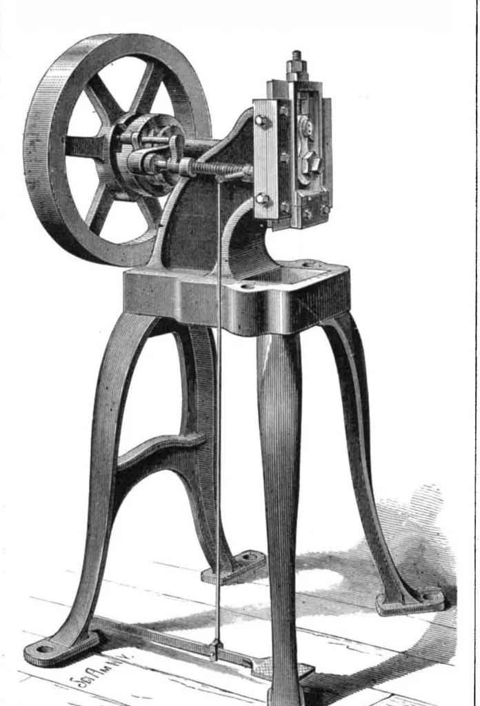 An illustration from Scientific American, Vol. 43, No. 6 (1880), 1880, leaf 4