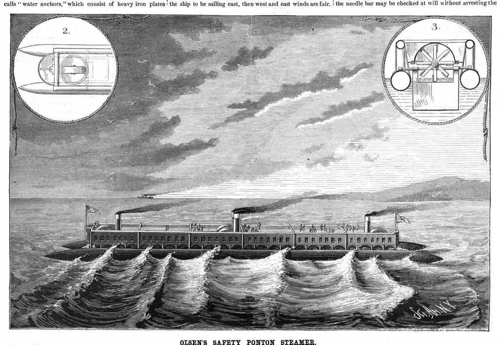 An illustration from Scientific American, Vol. 43, No. 6 (1880), 1880, leaf 7