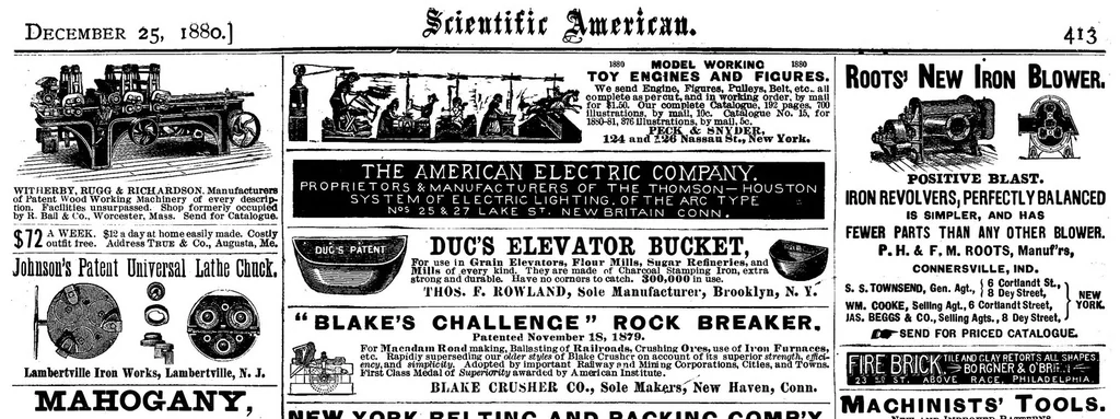 An illustration from Scientific American, Vol. 43, No. 26 (1880), 1880, leaf 14