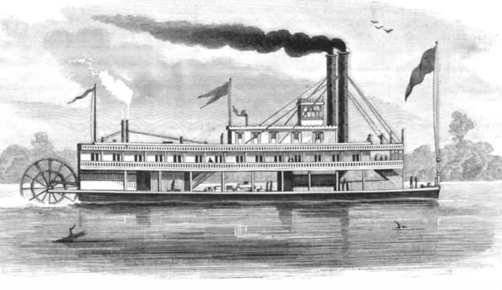 An illustration from Scientific American, Vol. 44, No. 8 (1881), 1881, leaf 8