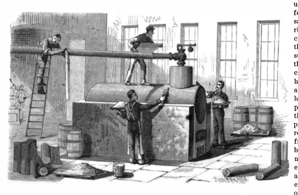 An illustration from Scientific American, Vol. 44, No. 9 (1881), 1881, leaf 3
