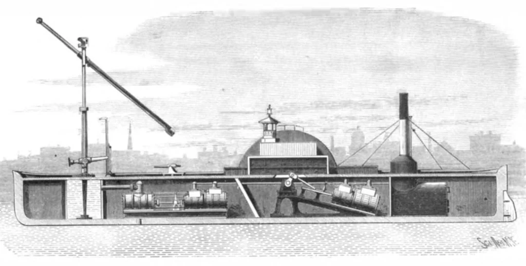 An illustration from Scientific American, Vol. 44, No. 10 (1881), 1881, leaf 0
