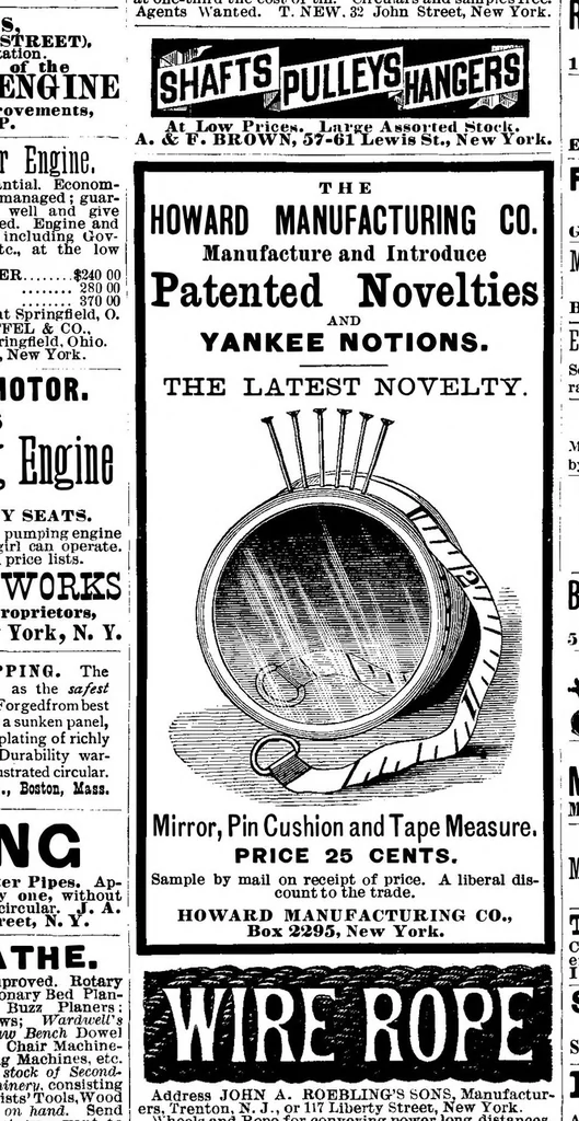 An illustration from Scientific American, Vol. 44, No. 10 (1881), 1881, leaf 15