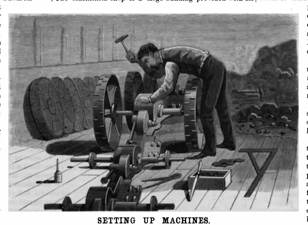 An illustration from Scientific American, Vol. 44, No. 20 (1881), 1881, leaf 4