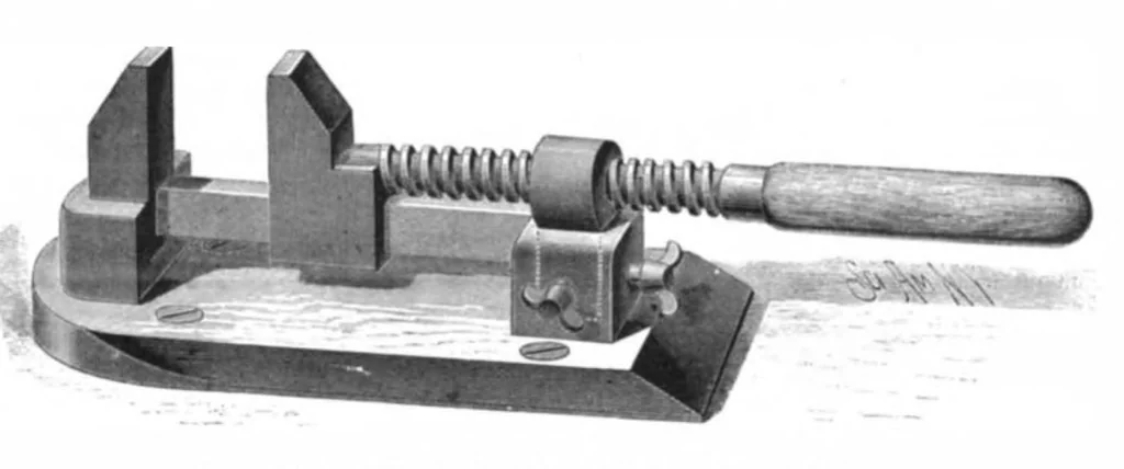 An illustration from Scientific American, Vol. 45, No. 8 (1881), 1881, leaf 7