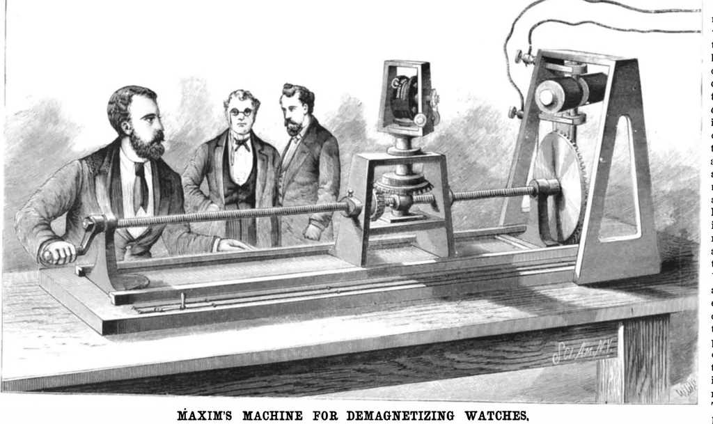 An illustration from Scientific American, Vol. 45, No. 9 (1881), 1881, leaf 7
