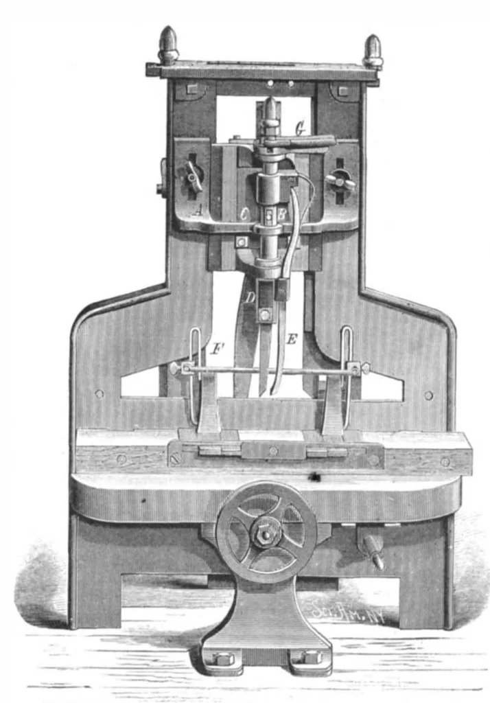 An illustration from Scientific American, Vol. 45, No. 17 (1881), 1881, leaf 7