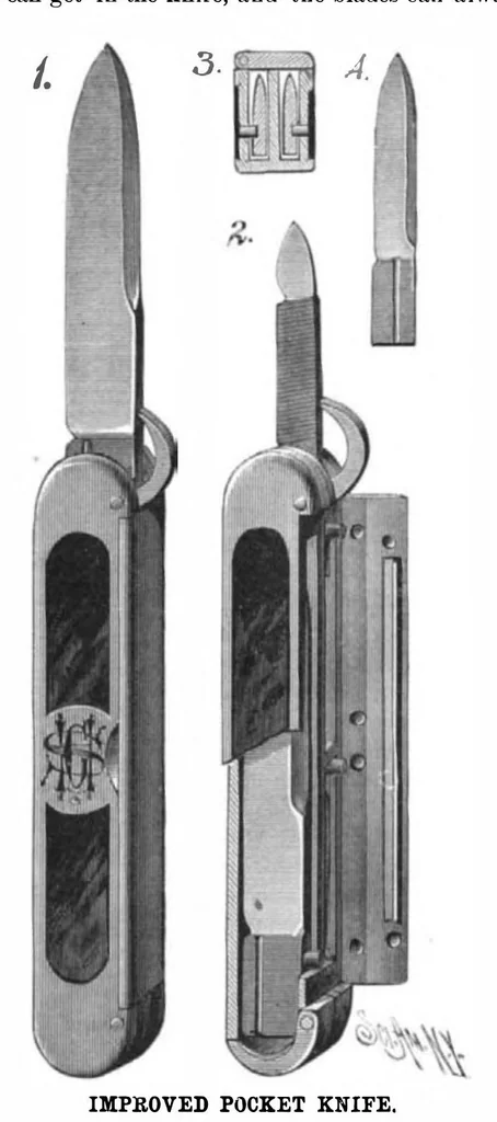 An illustration from Scientific American, Vol. 45, No. 21 (1881), 1881, leaf 7