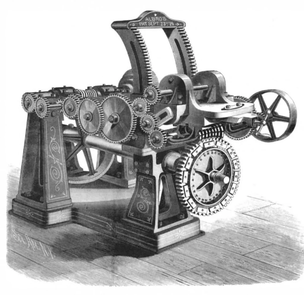 An illustration from Scientific American, Vol. 45, No. 26 (1881), 1881, leaf 7
