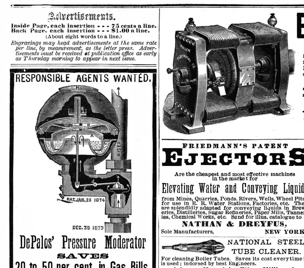 An illustration from Scientific American, Vol. 46, No. 4 (1882), 1882, leaf 15