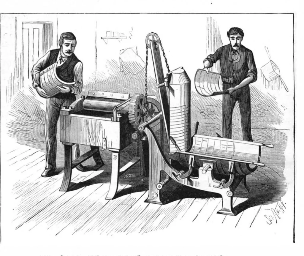 An illustration from Scientific American, Vol. 46, No. 9 (1882), 1882, leaf 4