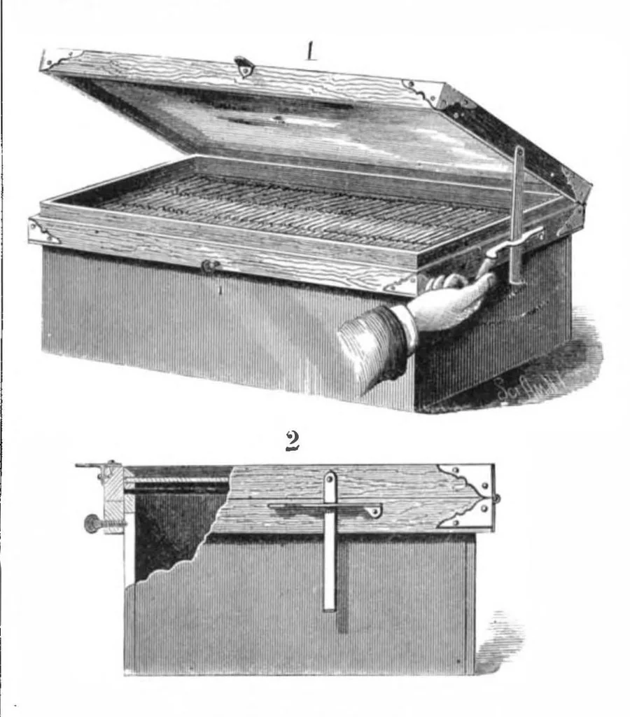 An illustration from Scientific American, Vol. 46, No. 12 (1882), 1882, leaf 7