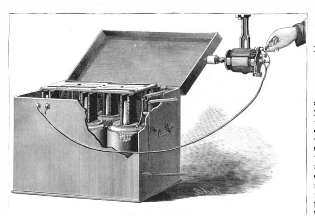 An illustration from Scientific American, Vol. 46, No. 25 (1882), 1882, leaf 8