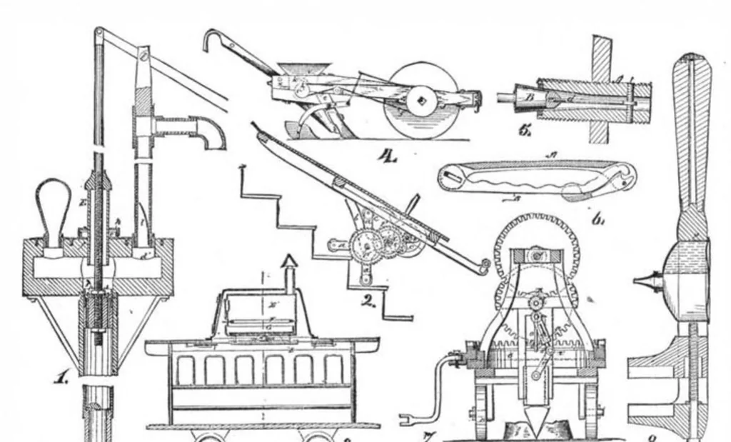 An illustration from Scientific American, Vol. 47, No. 2 (1882), 1882, leaf 10
