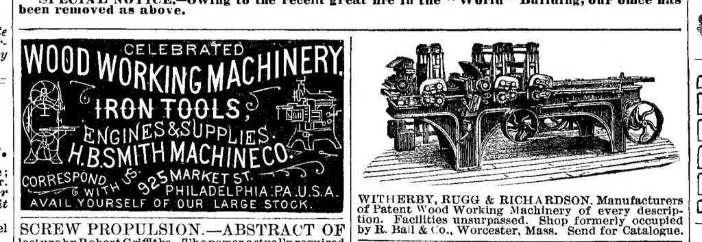 An illustration from Scientific American, Vol. 47, No. 20 (1882), 1882, leaf 13