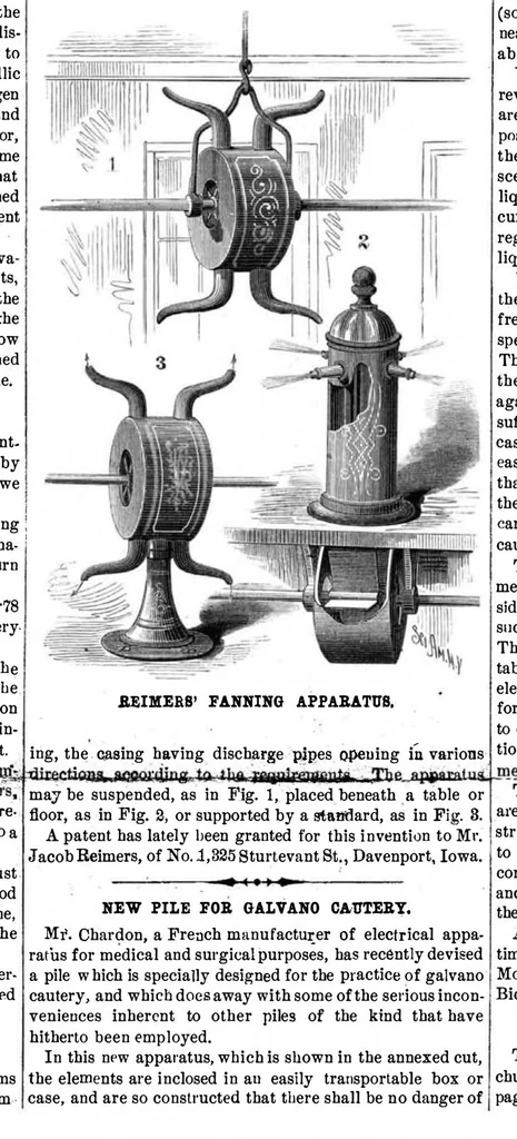 An illustration from Scientific American, Vol. 48, No. 13 (1883), 1883, leaf 3