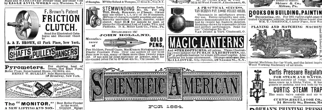 An illustration from Scientific American, Vol. 50, No. 1 (1884), 1884, leaf 14
