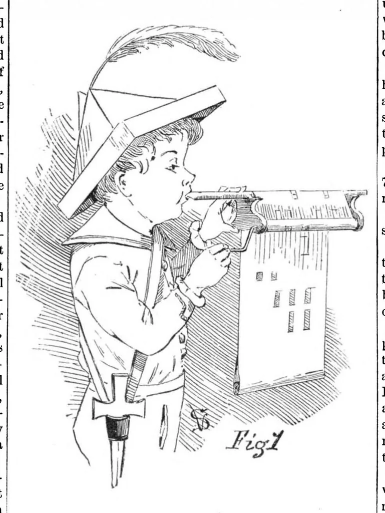 An illustration from Scientific American, Vol. 50, No. 6 (1884), 1884, leaf 5