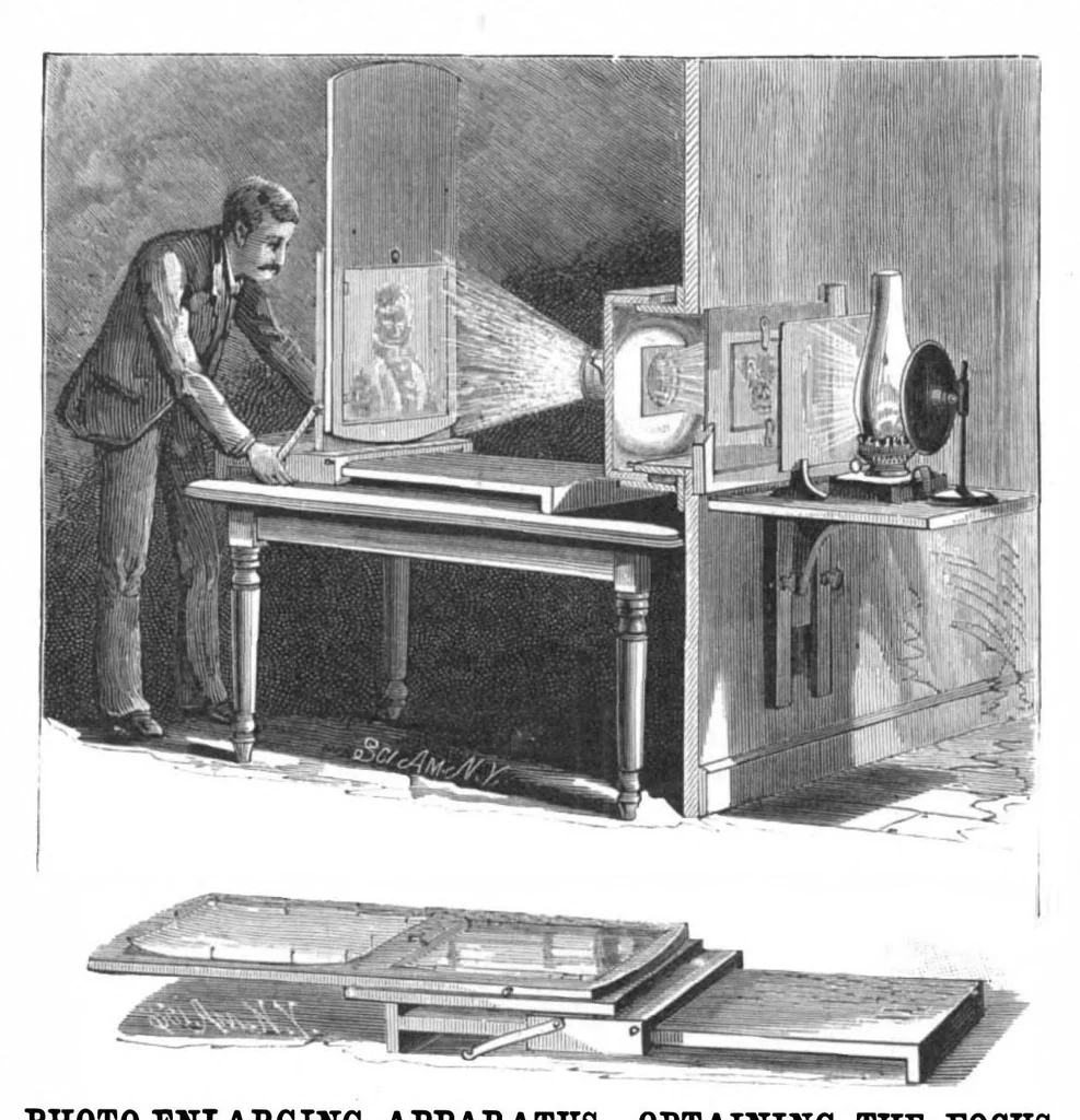 An illustration from Scientific American, Vol. 50, No. 6 (1884), 1884, leaf 7