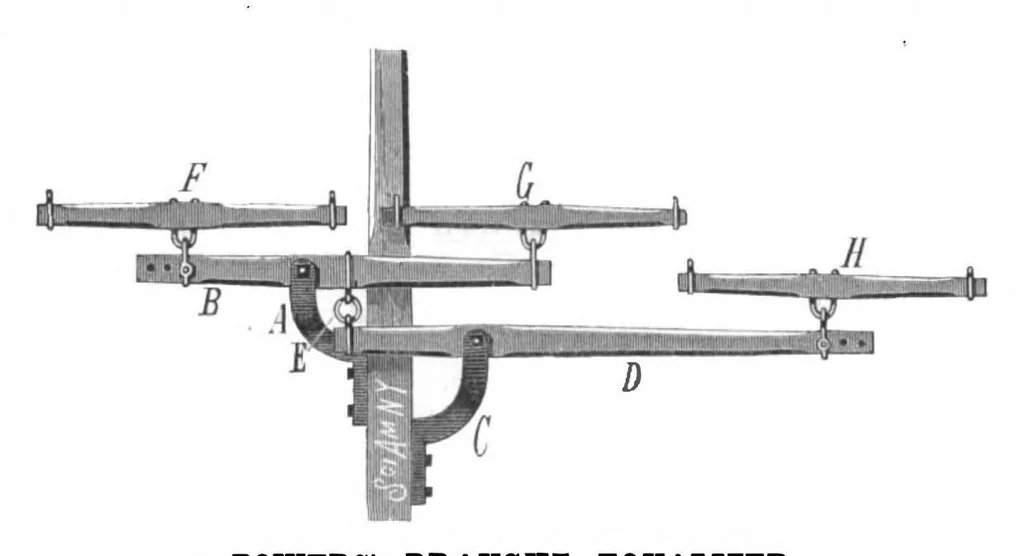 An illustration from Scientific American, Vol. 50, No. 8 (1884), 1884, leaf 9