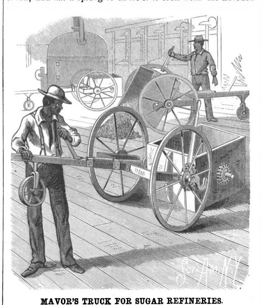 An illustration from Scientific American, Vol. 50, No. 13 (1884), 1884, leaf 3