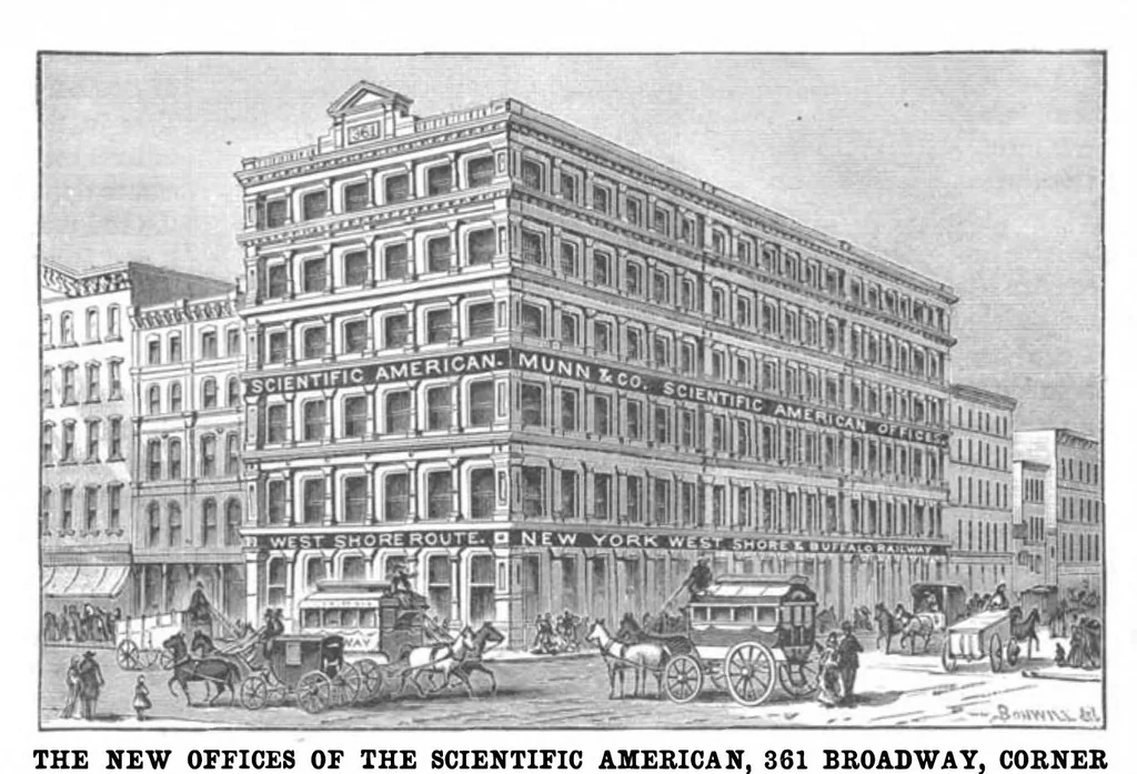 An illustration from Scientific American, Vol. 50, No. 15 (1884), 1884, leaf 2