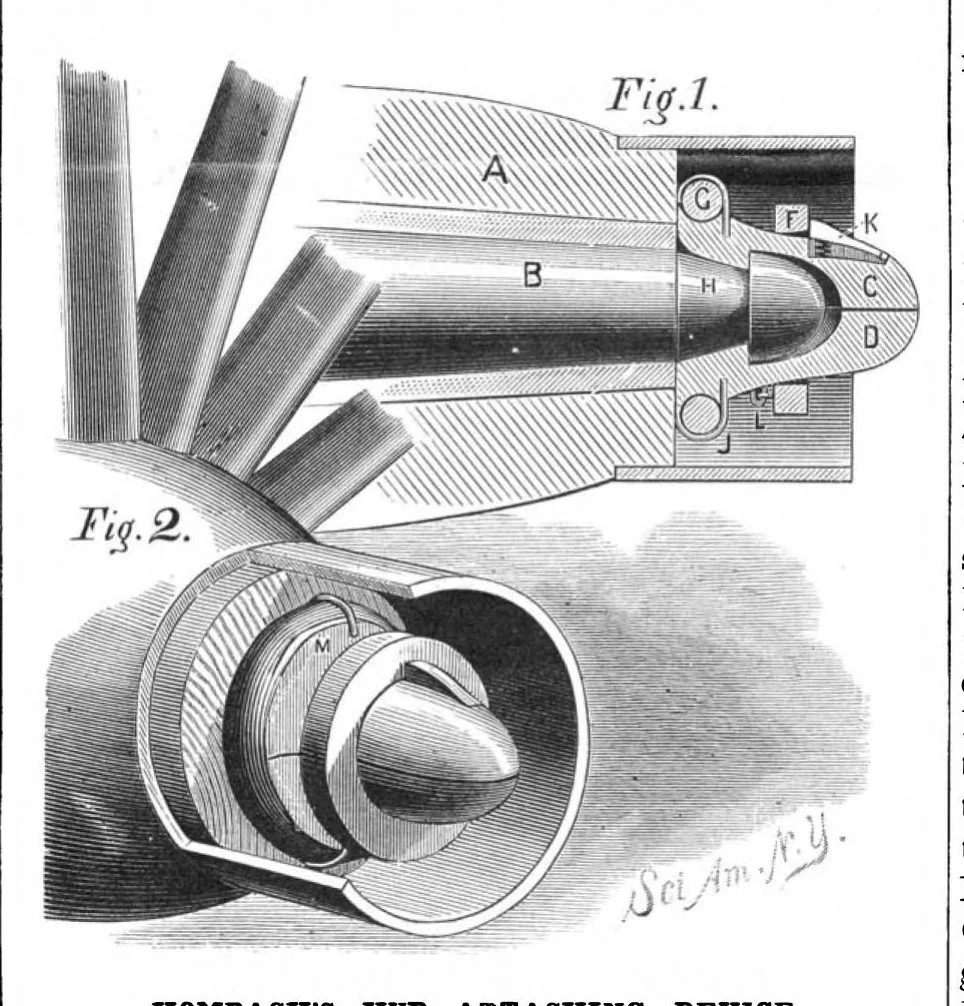 An illustration from Scientific American, Vol. 50, No. 26 (1884), 1884, leaf 3