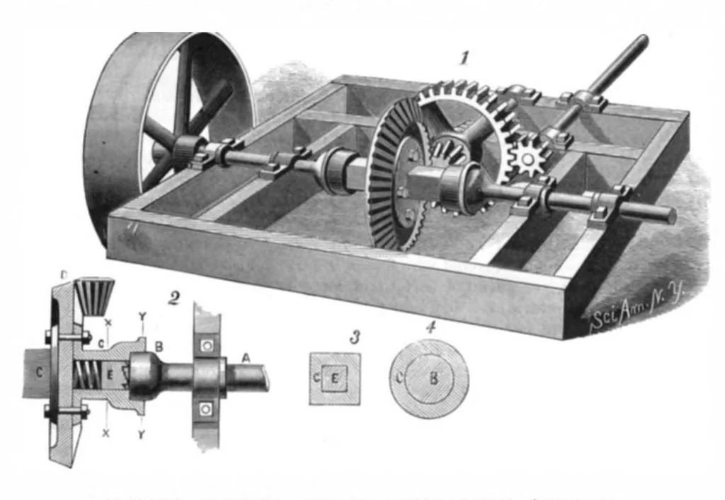 An illustration from Scientific American, Vol. 51, No. 7 (1884), 1884, leaf 4