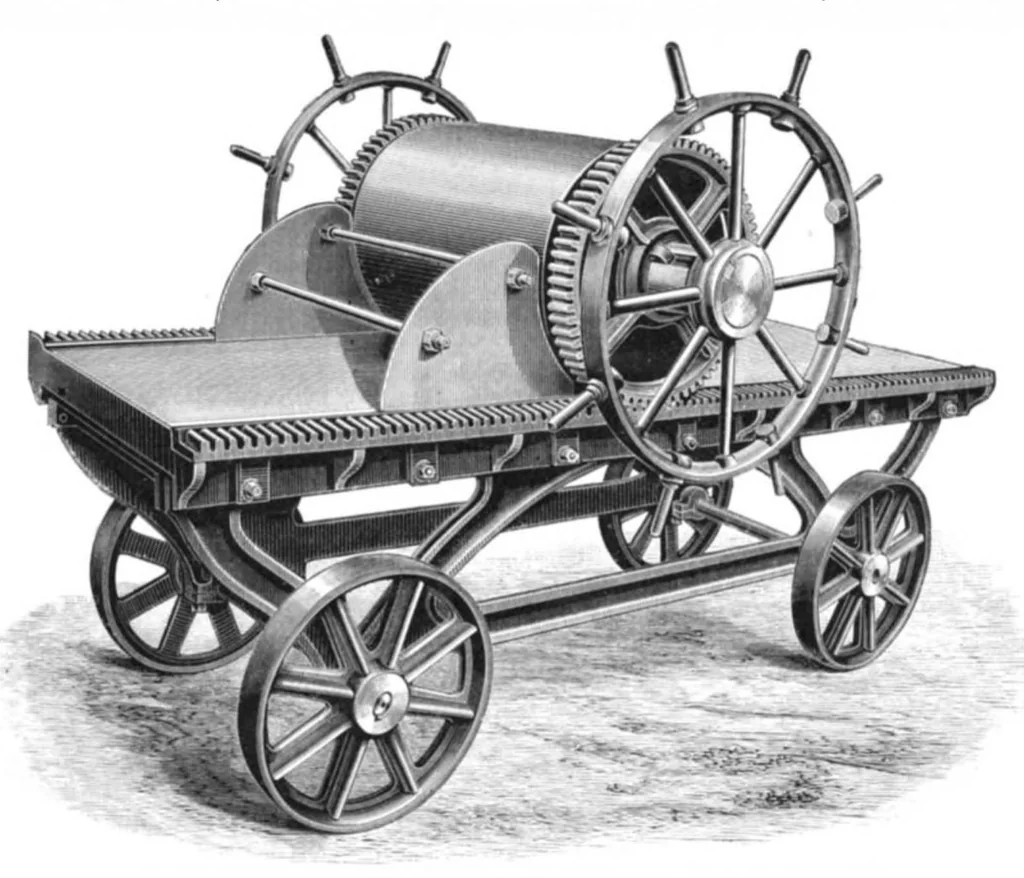 An illustration from Scientific American, Vol. 51, No. 17 (1884), 1884, leaf 7