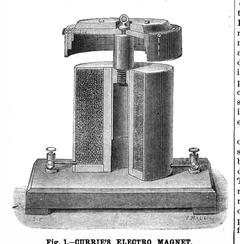 An illustration from Scientific American, Vol. 52, No. 6 (1885), 1885, leaf 4