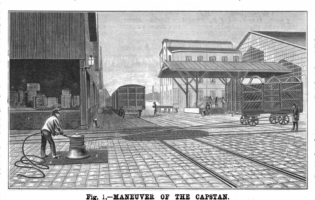 An illustration from Scientific American, Vol. 52, No. 6 (1885), 1885, leaf 7