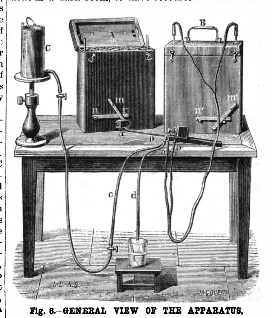 An illustration from Scientific American, Vol. 52, No. 12 (1885), 1885, leaf 4