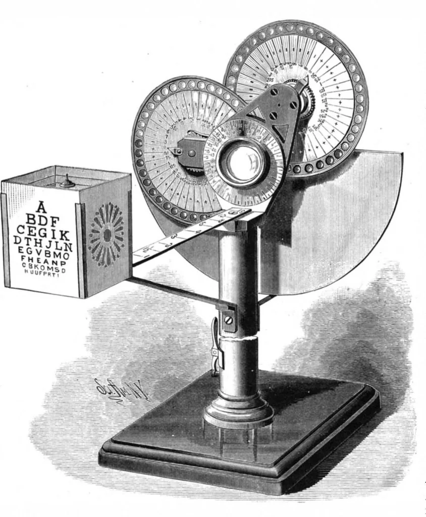 An illustration from Scientific American, Vol. 52, No. 16 (1885), 1885, leaf 7