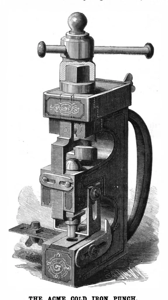 An illustration from Scientific American, Vol. 52, No. 17 (1885), 1885, leaf 4