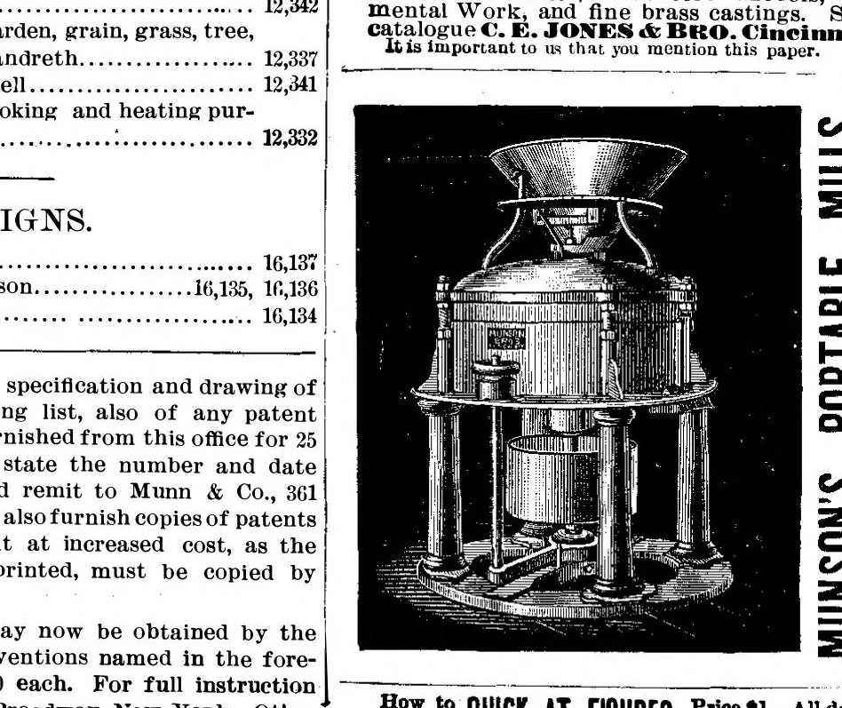 An illustration from Scientific American, Vol. 53, No. 2 (1885), 1885, leaf 13