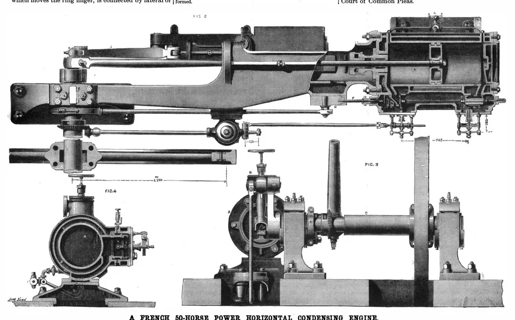 An illustration from Scientific American, Vol. 53, No. 6 (1885), 1885, leaf 7