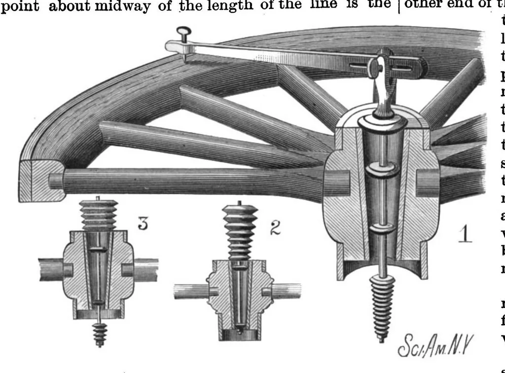 An illustration from Scientific American, Vol. 53, No. 21 (1885), 1885, leaf 8