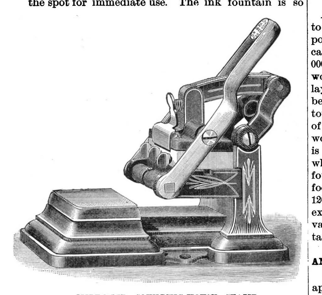 An illustration from Scientific American, Vol. 54, No. 10 (1886), 1886, leaf 3